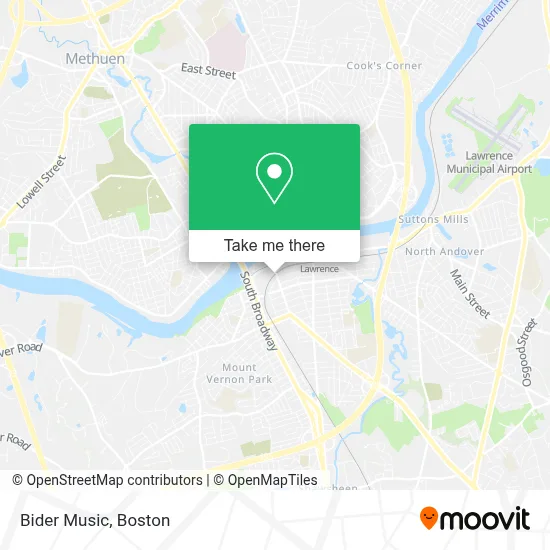 Bider Music map