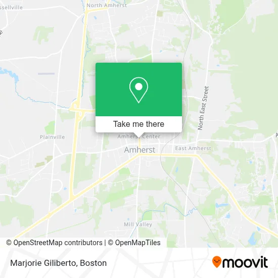 Marjorie Giliberto map