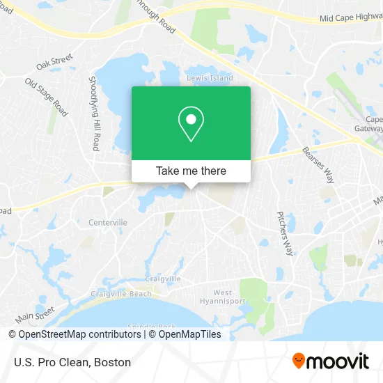 U.S.  Pro Clean map