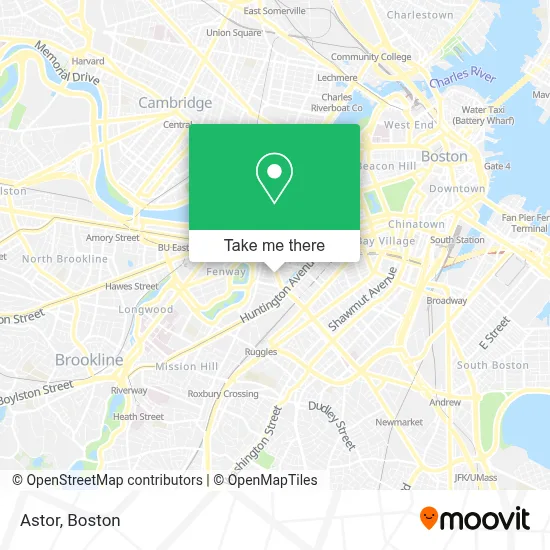 Astor map