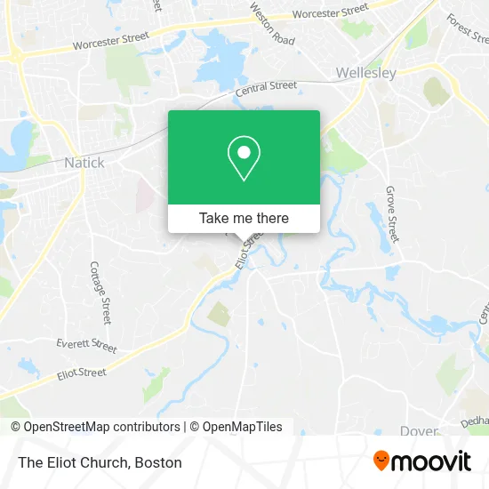 The Eliot Church map