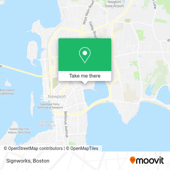 Signworks map