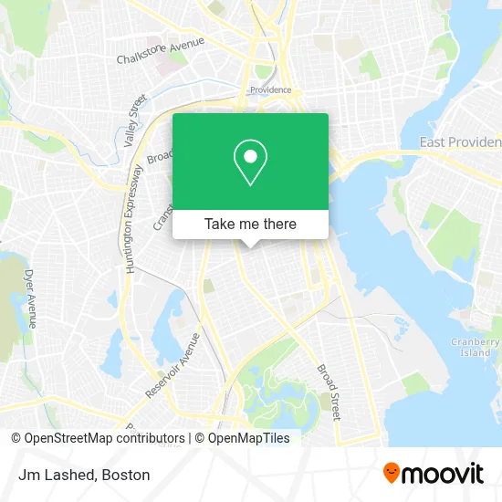 Jm Lashed map