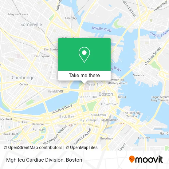 Mgh Icu Cardiac Division map