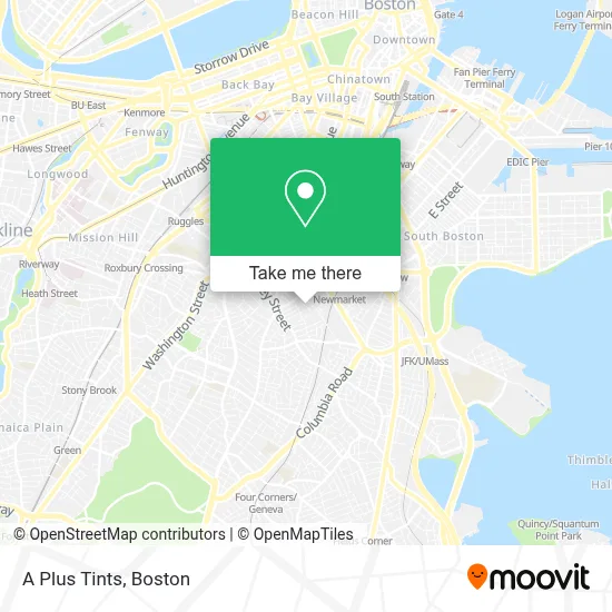A Plus Tints map