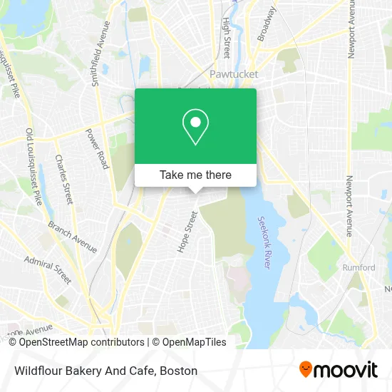 Wildflour Bakery And Cafe map