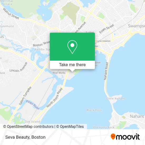 Seva Beauty map