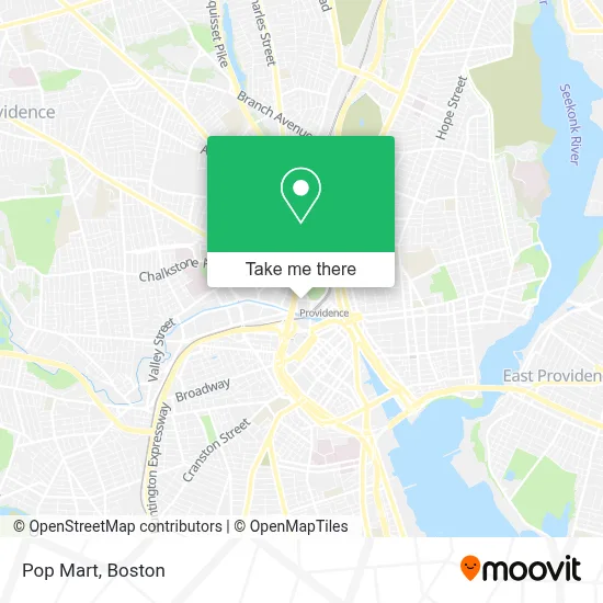Pop Mart map