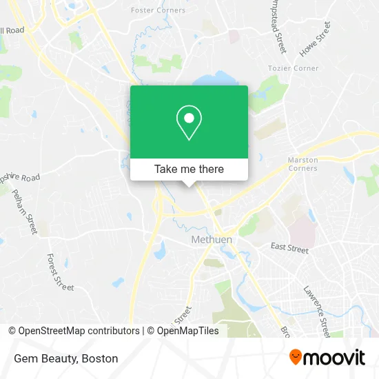 Gem Beauty map