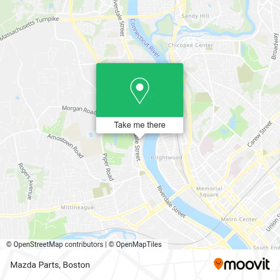 Mazda Parts map