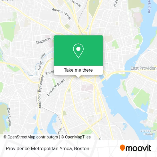 Providence Metropolitan Ymca map