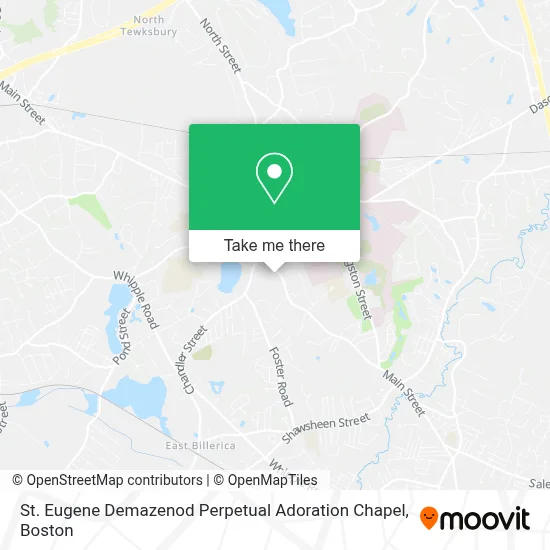 St. Eugene Demazenod Perpetual Adoration Chapel map