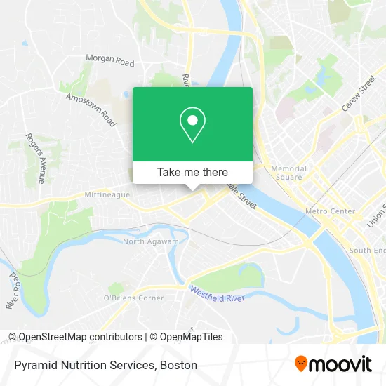 Pyramid Nutrition Services map