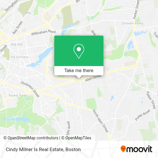 Cindy Milner Is Real Estate map