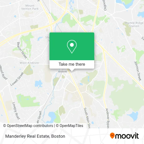Manderley Real Estate map