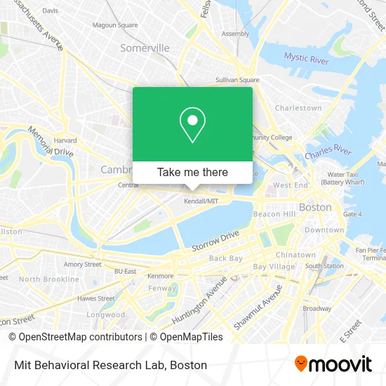 Mit Behavioral Research Lab map