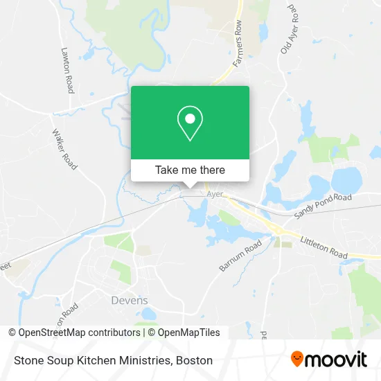 Stone Soup Kitchen Ministries map
