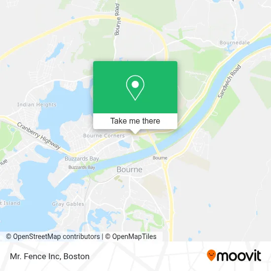 Mr. Fence Inc map