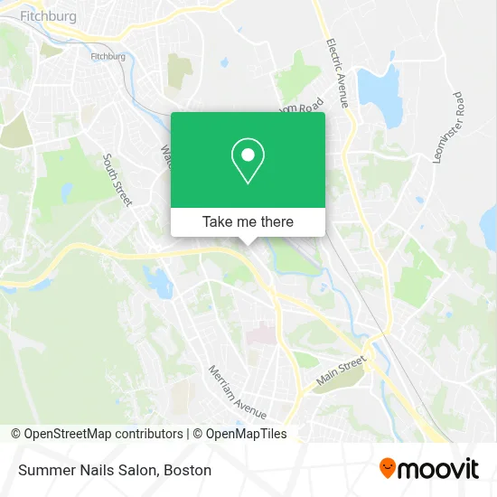 Summer Nails Salon map