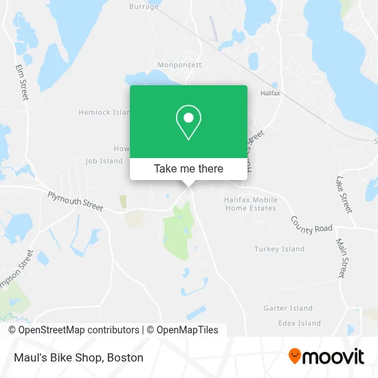 Maul's Bike Shop map