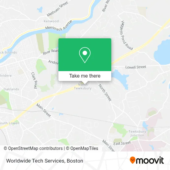 Worldwide Tech Services map