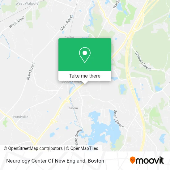 Neurology Center Of New England map