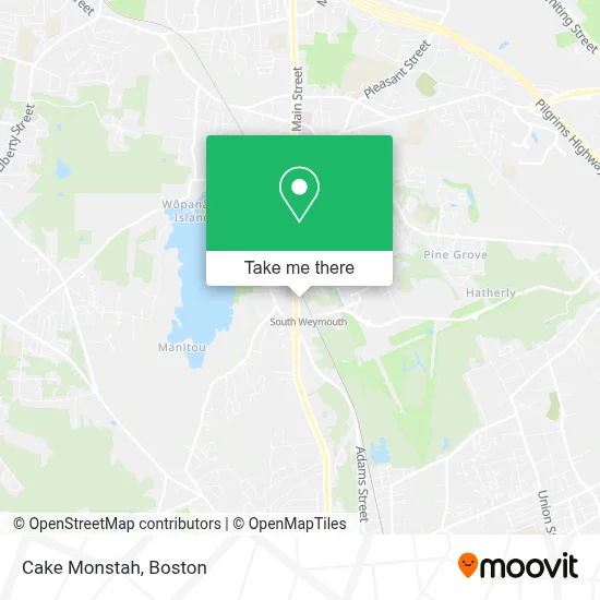 Cake Monstah map