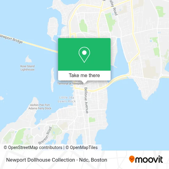 Newport Dollhouse Collection - Ndc map