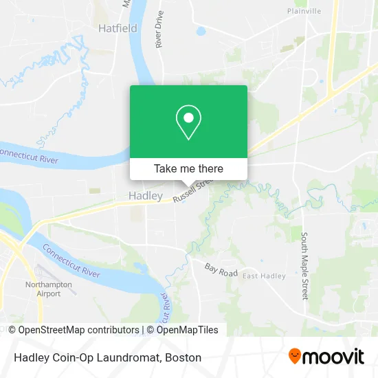 Hadley Coin-Op Laundromat map