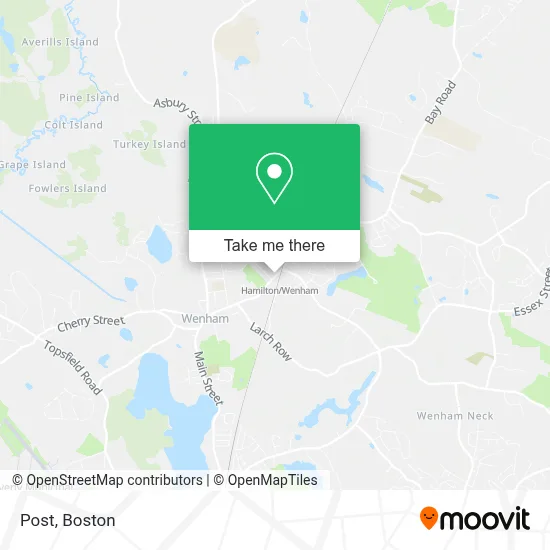 Post map