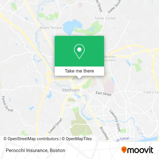 Perocchi Insurance map
