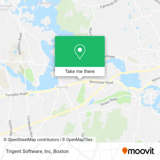Trigent Software, Inc map