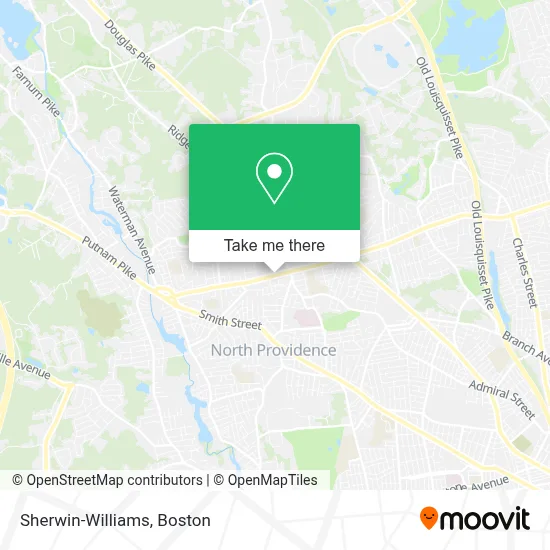 Sherwin-Williams map