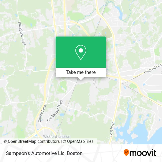 Sampson's Automotive Llc map