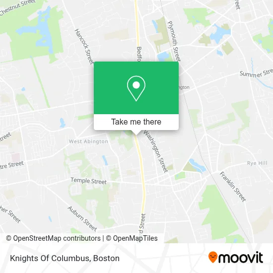 Knights Of Columbus map