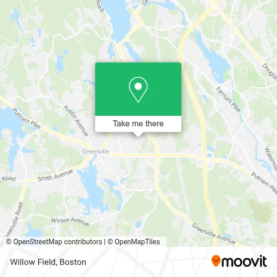 Willow Field map