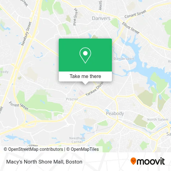 Macy's North Shore Mall map