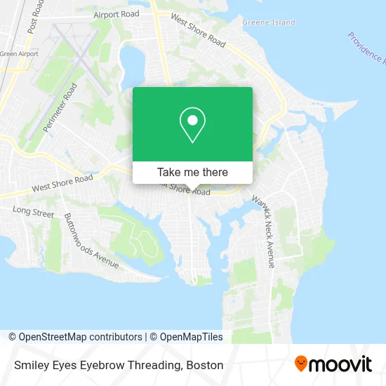 Smiley Eyes Eyebrow Threading map
