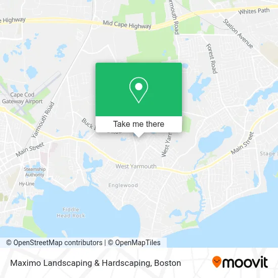 Maximo Landscaping & Hardscaping map