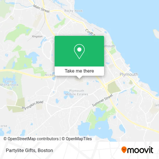 Partylite Gifts map