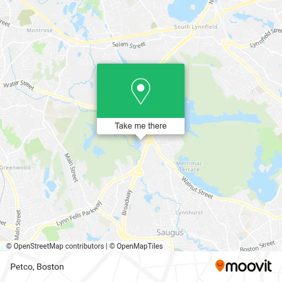 Petco map