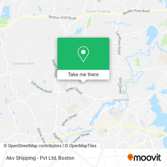 Akv Shipping - Pvt Ltd map