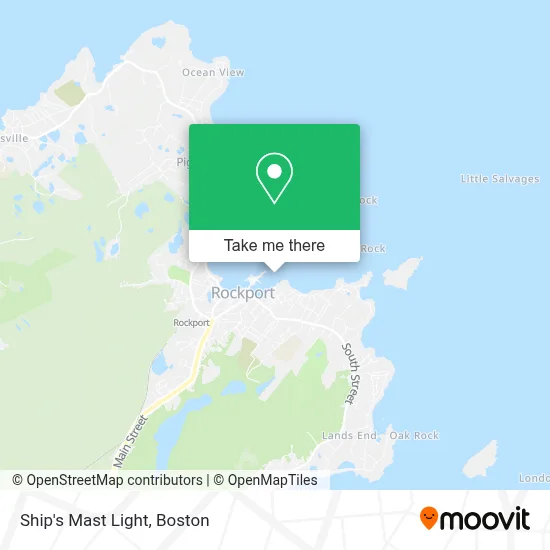Ship's Mast Light map