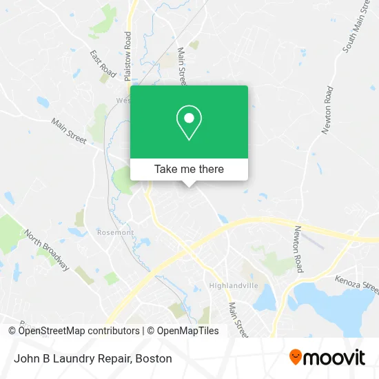 John B Laundry Repair map