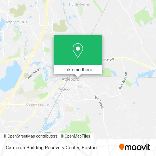 Cameron Building Recovery Center map