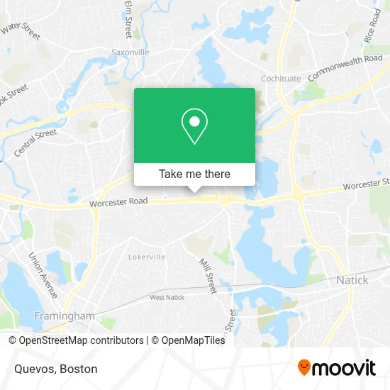 Quevos map