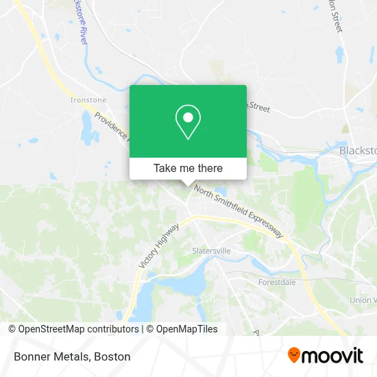 Bonner Metals map
