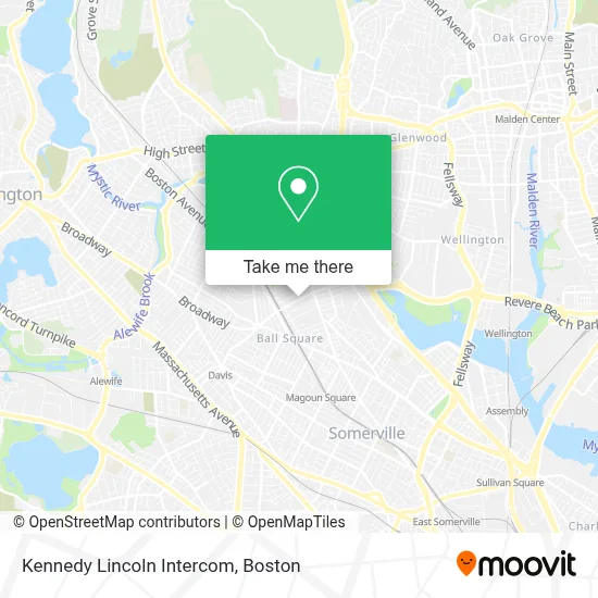 Kennedy Lincoln Intercom map