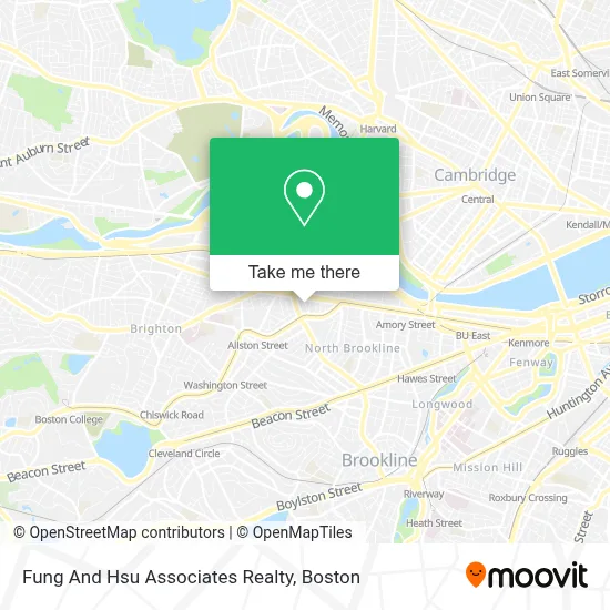 Fung And Hsu Associates Realty map