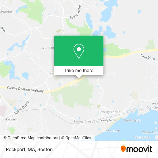 Rockport, MA map